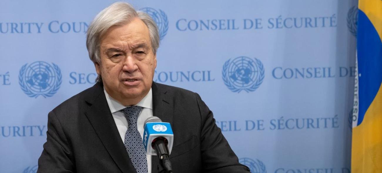 UN chief calls for Peace based on International law and Implementation of UN resolutions