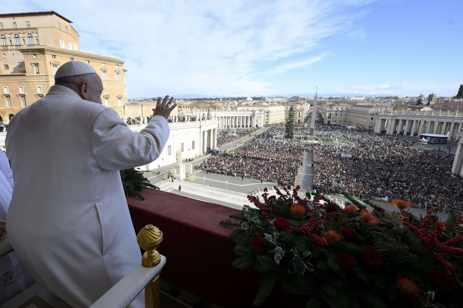 On Christmas, Pope Francis renews call for Gaza ceasefire