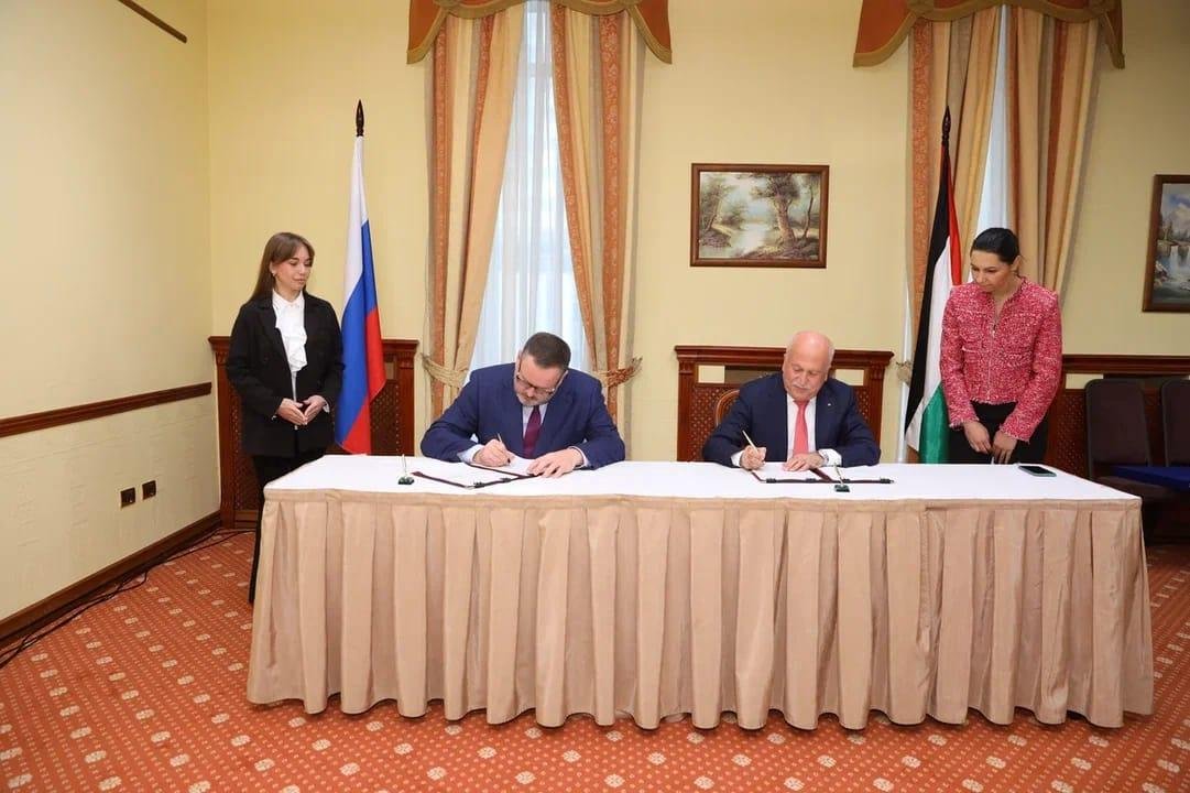 Palestine and Russia sign joint protocol on cooperation