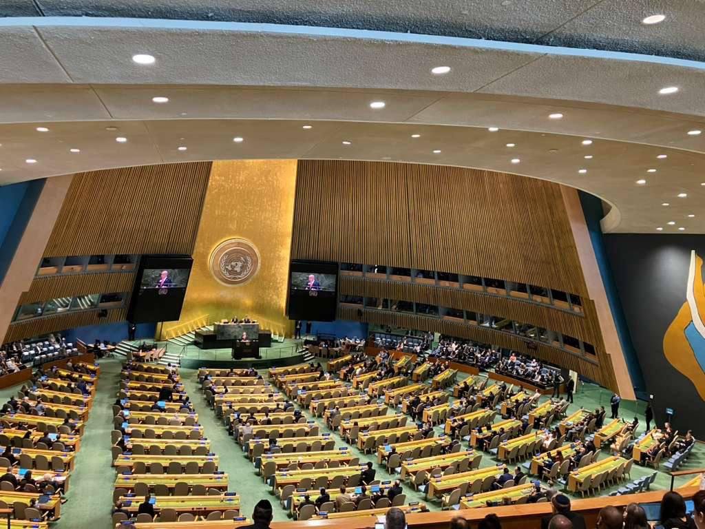 Delegates Protest Netanyahu’s UN Speech with Walkout