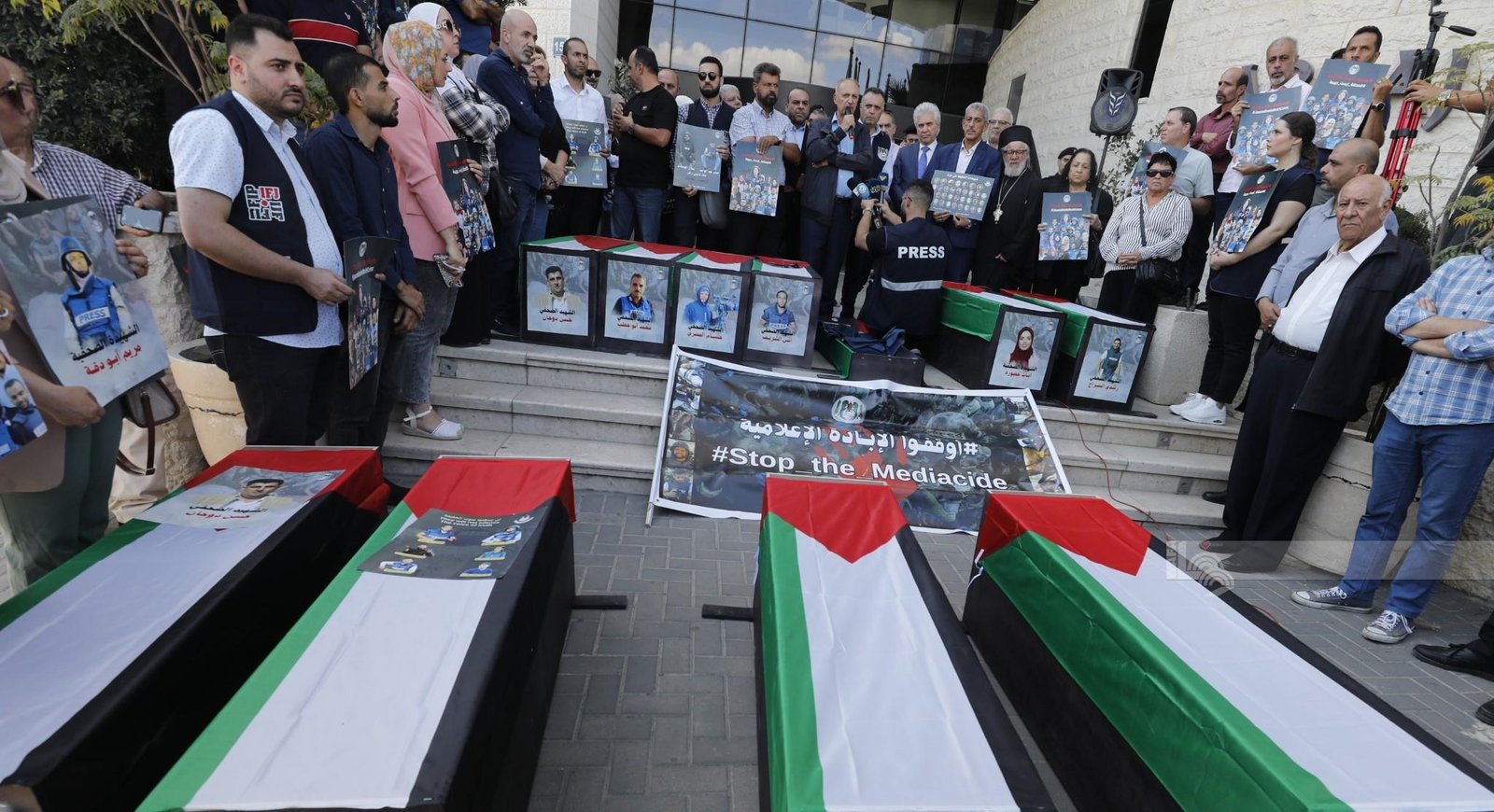 Palestinian Journalists Urge UN Action to Stop Media Genocide in Gaza