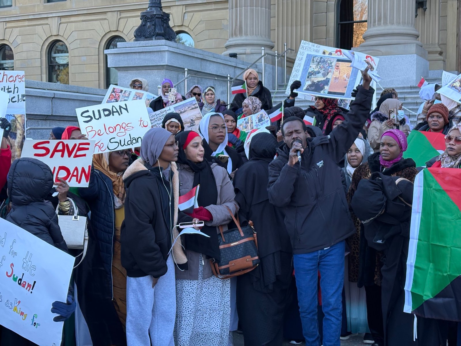 Rally for Sudan in Edmonton – Canada