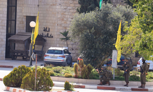 Israeli Forces Raid Birzeit University Campus