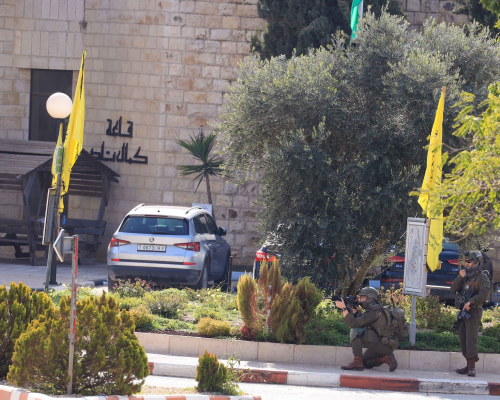 Israeli Forces Raid Birzeit University Campus