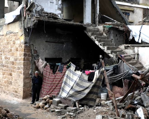 UN: Rains and Storms Affect 55,000 Families in Gaza