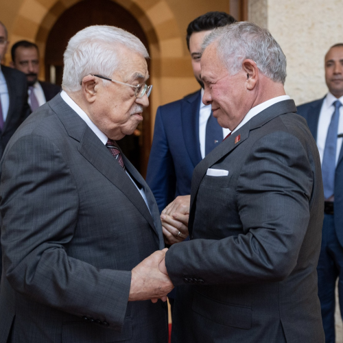 Abbas Meets King Abdullah II in Amman to Discuss Palestinian Developments