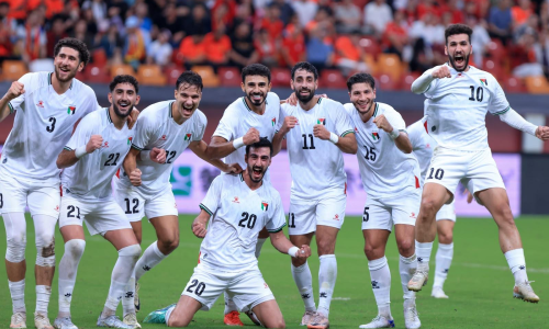 منتخب فلسطين إلى المركز الـ92 عالميا في تصنيف الفيفا الجديد