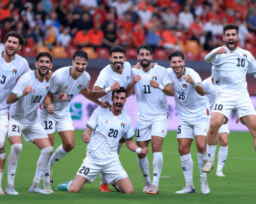منتخب فلسطين إلى المركز الـ92 عالميا في تصنيف الفيفا الجديد