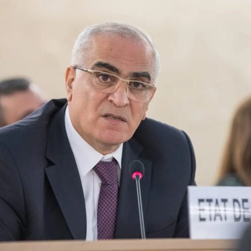 خريشي يبحث مع وزيرة خارجية آيسلندا سبل دعم فلسطين في المحافل الدولية