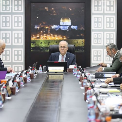 Palestinian Cabinet reaffirms rejection of any attempt to perpetuate occupation in Gaza or reduce its geography