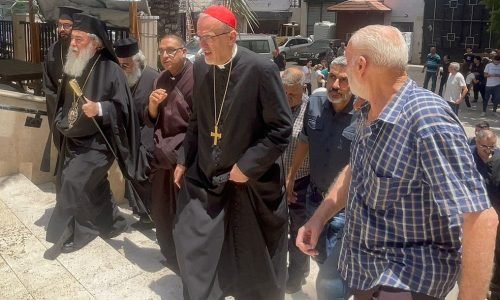 Jerusalem Church Leaders Condemn Israeli Strike on Latin Church in Gaza