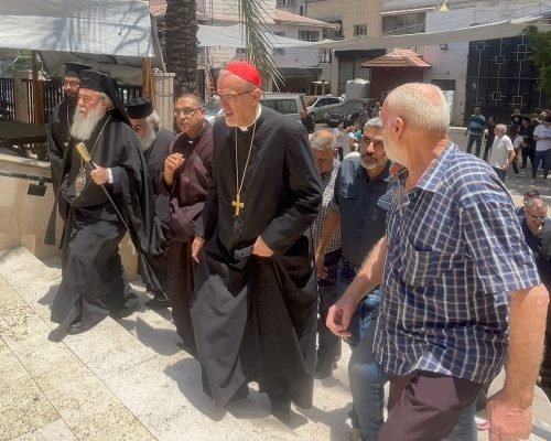 Jerusalem Church Leaders Condemn Israeli Strike on Latin Church in Gaza