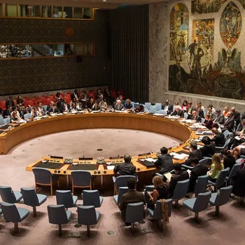 الولايات المتحدة تفشل مشروع قرار يطالب بوقف فوري لإطلاق النار في مجلس الأمن