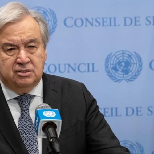 UN chief calls for Peace based on International law and Implementation of UN resolutions