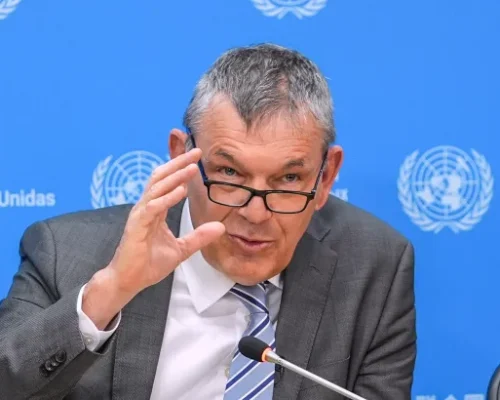 UNRWA Commissioner-General: Gaza babies are freezing to death due to cold weather and lack of shelter