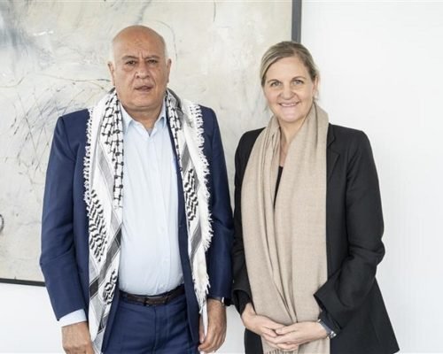 رئيسة اللجنة الأولمبية الدولية تؤكد دعمها للرياضة الفلسطينية وخطة إعادة إعمار منشآتها