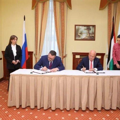 Palestine and Russia sign joint protocol on cooperation
