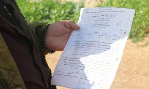 Israeli Occupation Orders Demolition and Construction Halts in Salfit
