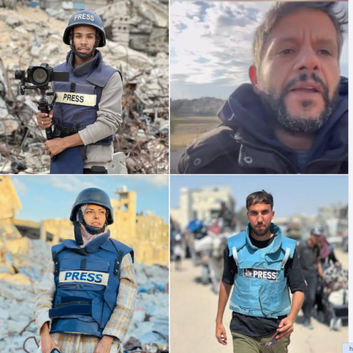 Palestinian Presidency Condemns Journalist Massacre in Khan Younis