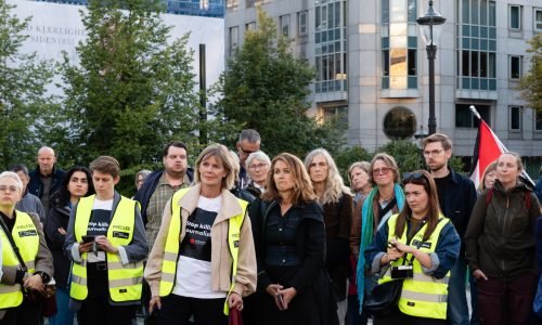 اتحاد الصحفيين النرويجيين ينظم وقفة احتجاجية دعما للصحفيين الفلسطينيين