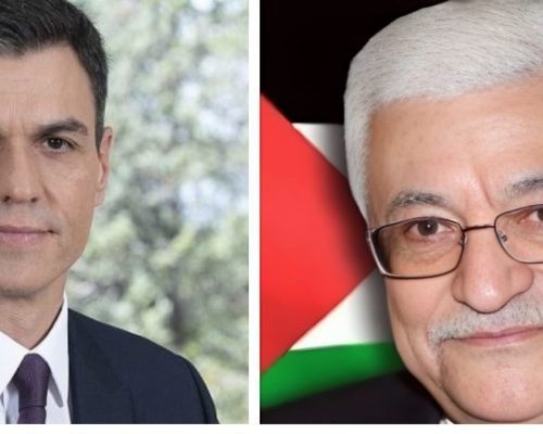 President Abbas receives phone call from Spanish Prime Minister