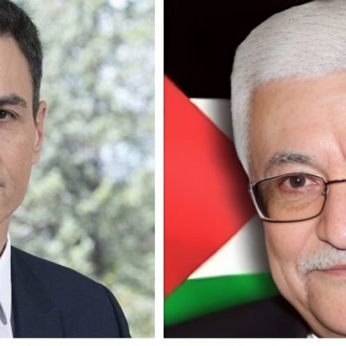 President Abbas receives phone call from Spanish Prime Minister