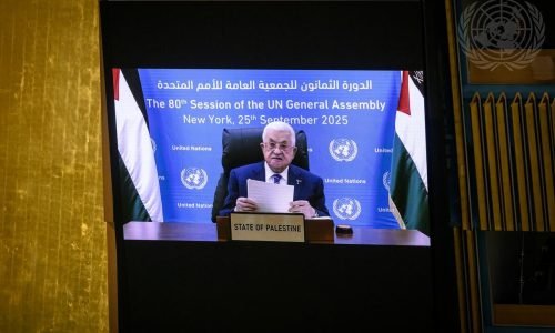 Abbas to world leaders: No peace without justice, no justice without Palestine