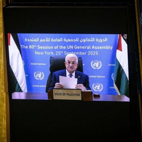Abbas to world leaders: No peace without justice, no justice without Palestine