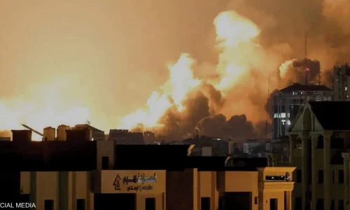 غزة: 37 غارة إسرائيلية خلال 20 دقيقة