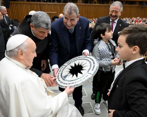 Pope Francis calls for global peace at Christmas nativity event in Vatican