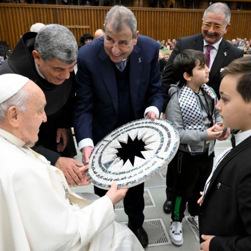 Pope Francis calls for global peace at Christmas nativity event in Vatican