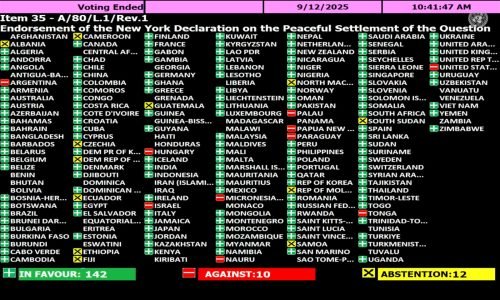 ما هو “إعلان نيويورك” الذي تبنته الجمعية العامة للأمم المتحدة؟