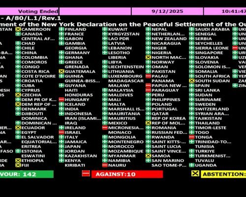 ما هو “إعلان نيويورك” الذي تبنته الجمعية العامة للأمم المتحدة؟