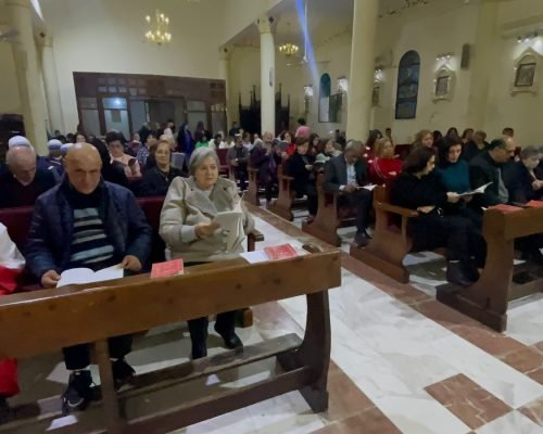 Christmas Eve Mass observed at the Latin Church of Holy Family in Gaza City
