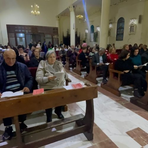 Christmas Eve Mass observed at the Latin Church of Holy Family in Gaza City