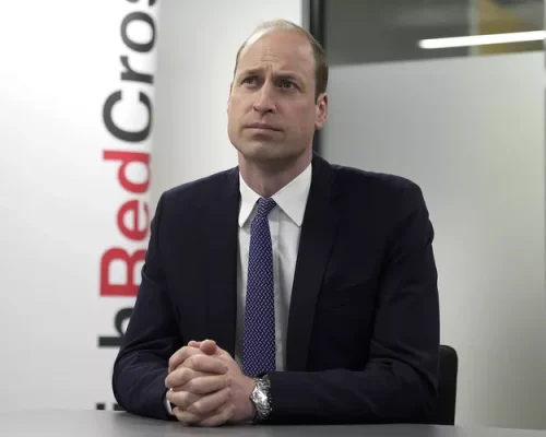 President of PRCS meets UK’s Prince William to discuss humanitarian response in Gaza