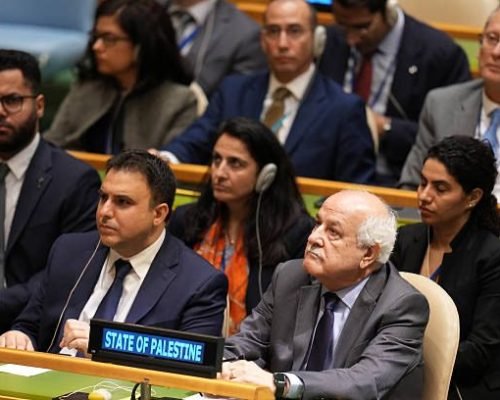 منصور يدعو المجتمع الدولي للانضمام لمجموعة لاهاي لدعم حقوق الفلسطينيين