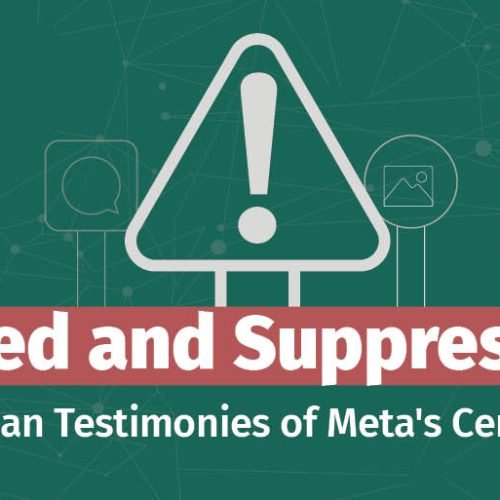 7amleh releases new report: “Erased and Suppressed: Palestinian Testimonies of Meta’s Censorship”