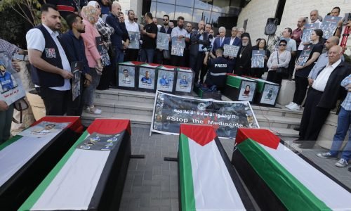 Palestinian Journalists Urge UN Action to Stop Media Genocide in Gaza